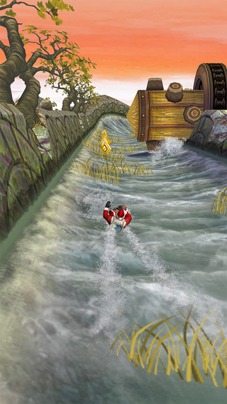 Illustration for article titled Waterslides And Santa Claus? It's A Very Temple Run 2 Christmas
